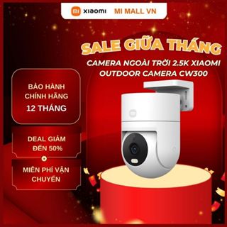 Camera Ngoài Trời 2.5K Xiaomi Outdoor Camera CW300 EU / 4MP / Xoay 360 Độ - Phiên Bản Quốc Tế, Bảo Hành 12 Tháng