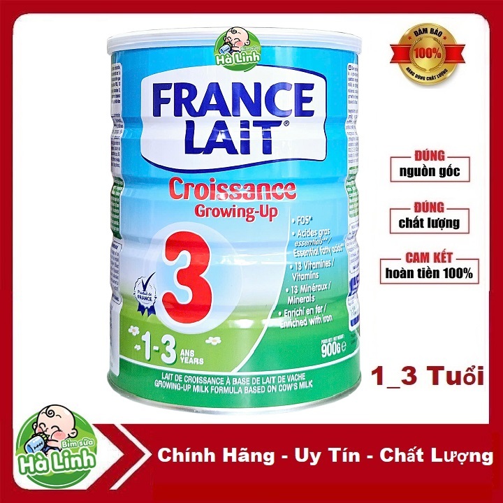 Sữa Bột France lait số 3 900g [Date 03/2027]