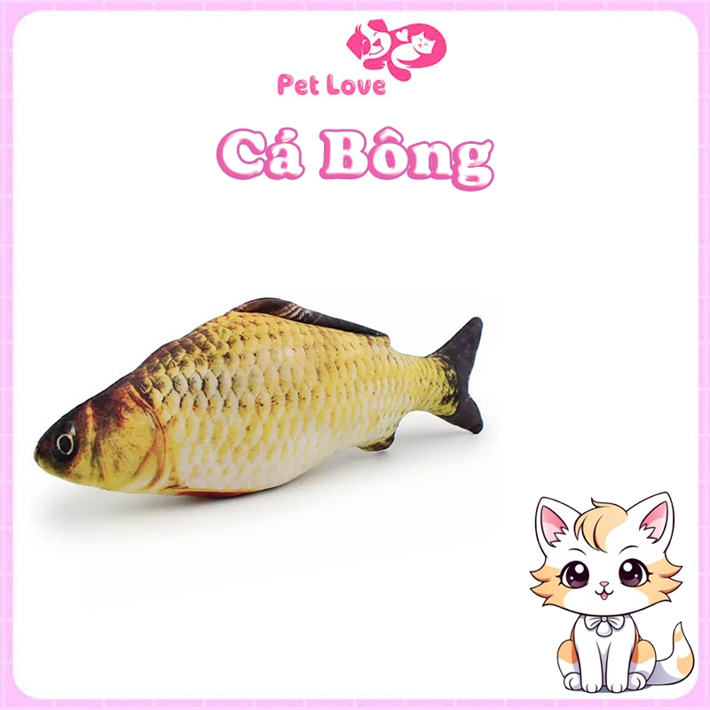 Đồ chơi cá catnip cho mèo