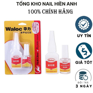  Keo Waloc - Keo Bê Tông Waloc Gắn Móng  Đính Đá Nail Hàng Chuẩn Chính Hãng 
