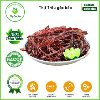  Thịt trâu gác bếp chuẩn vị Tây Bắc Siêu ngon  200gram  tặng kèm chẩm chéo 