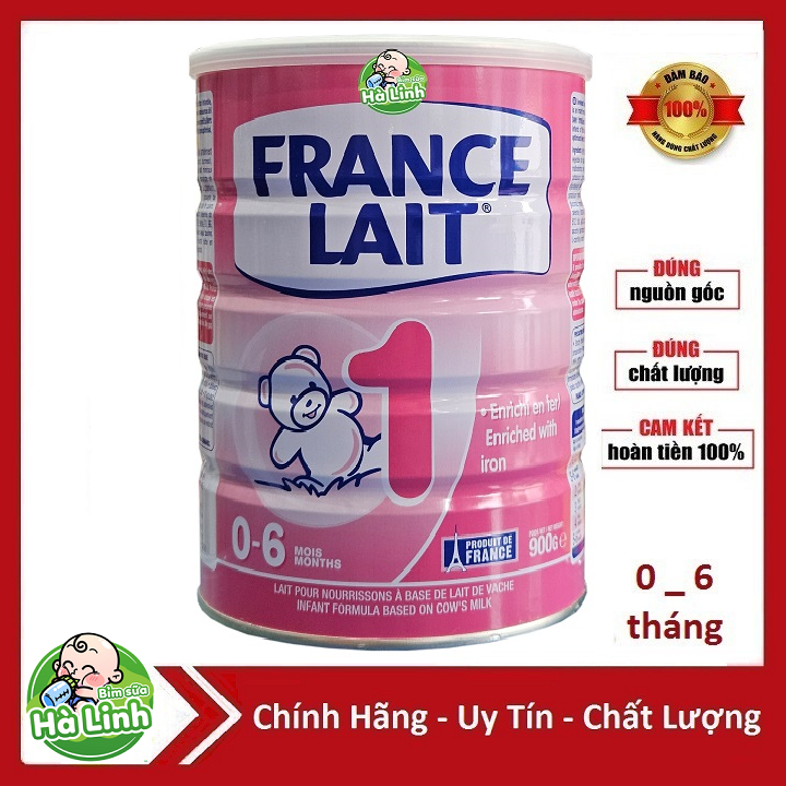 Sữa Bôt France lait Số 1 900g [Date 07/2026]