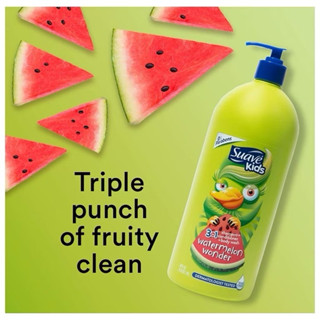   HÀNG MỸ  Sữa Tắm Gội Xả Cho Bé Suave Kids 3in1 Hương Trái Cây Chính Hãng 1.18l 