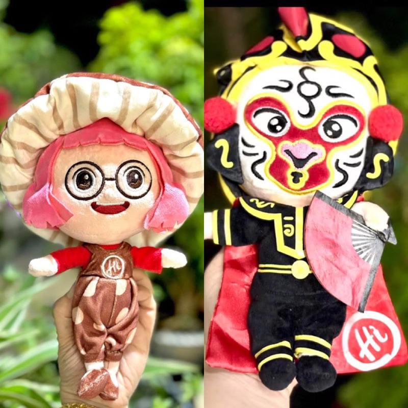 Gấu bông Opera mặt thêu (Hadilao)