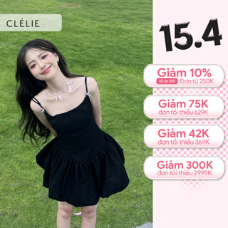 Đầm hai dây dáng bí | Darcy Dress - CLÉLIE