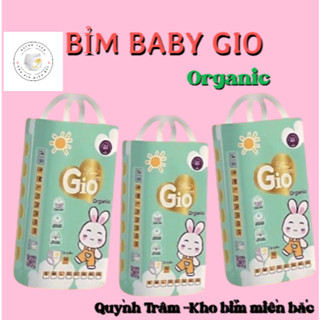 TÃ BỈM QUẦN BABY GIO ORGANIC CHO BÉ - MIỄN SHIP 100 MIẾNG (2 BỊCH )
