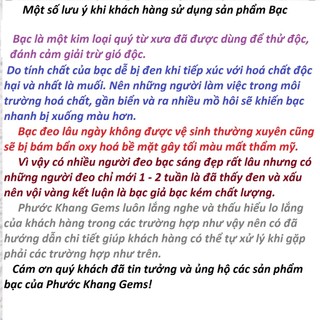 Móc bạc, móc hạt chanh bằng bạc dùng để đeo mặt dây chuyền