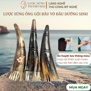  Lược sừng gội đầu vò đầu dưỡng sinh mang lại lợi ích cho sức khỏe và tinh thần | LƯỢC SỪNG THANH MAI 