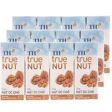 TH True Nut Lốc 4 Hộp Sữa Hạt Óc Chó 4 x 180ml