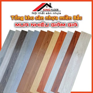 Combo 1 hộp sàn nhựa giả gỗ 5m2 dán sàn nhà giả gỗ chống nước chống mọt 36 tấm