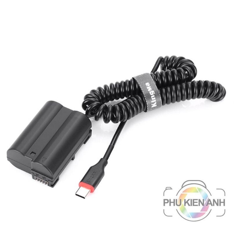 Pin Dummy, pin ảo Kingma Nikon EN EL15 cho livestream, quay phim.