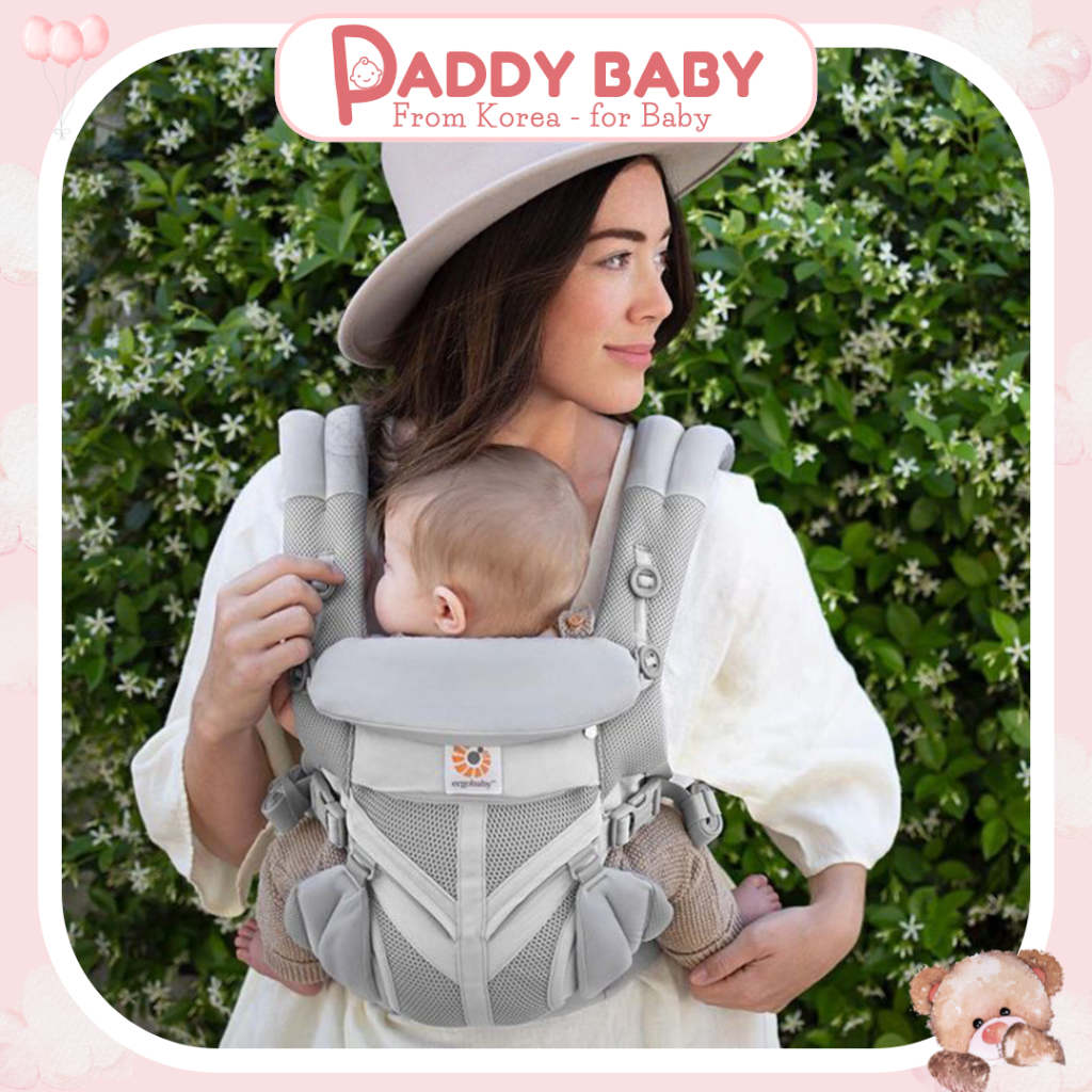 [Chính hãng]  Địu Ergobaby Omni 360 Cool Airmesh cho bé 0-48 tháng