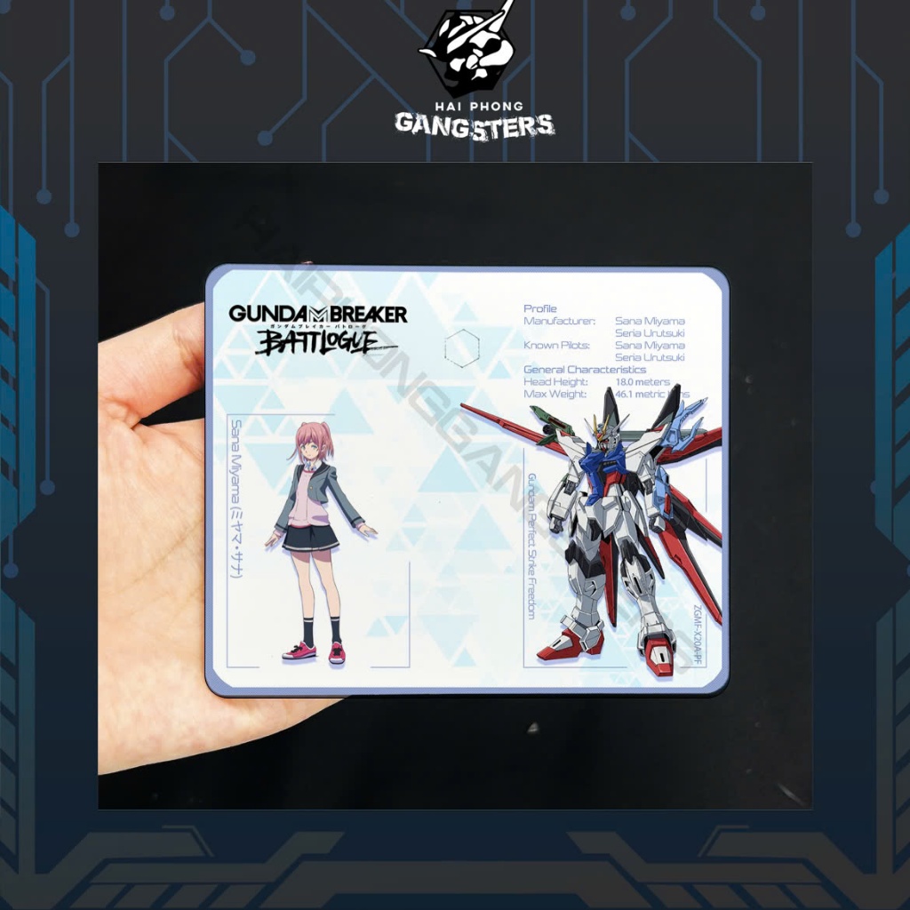 [Nhắn shop trước]BM7 - GUNDAM PERFECT STRIKE FREEDOM (Series GUNDAM BUILD METAVERSE) Base mica cho g