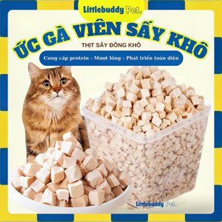 [HỎA TỐC] Gà viên sấy khô cho chó mèo, hàng loại 1, lọc vụn hoàn toàn