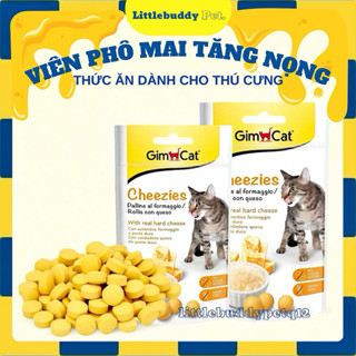 Phô mai viên GIMCAT kích thích ăn uống,hỗ trợ tăng form tăng nọng cho mèo - LittleBuddyPet