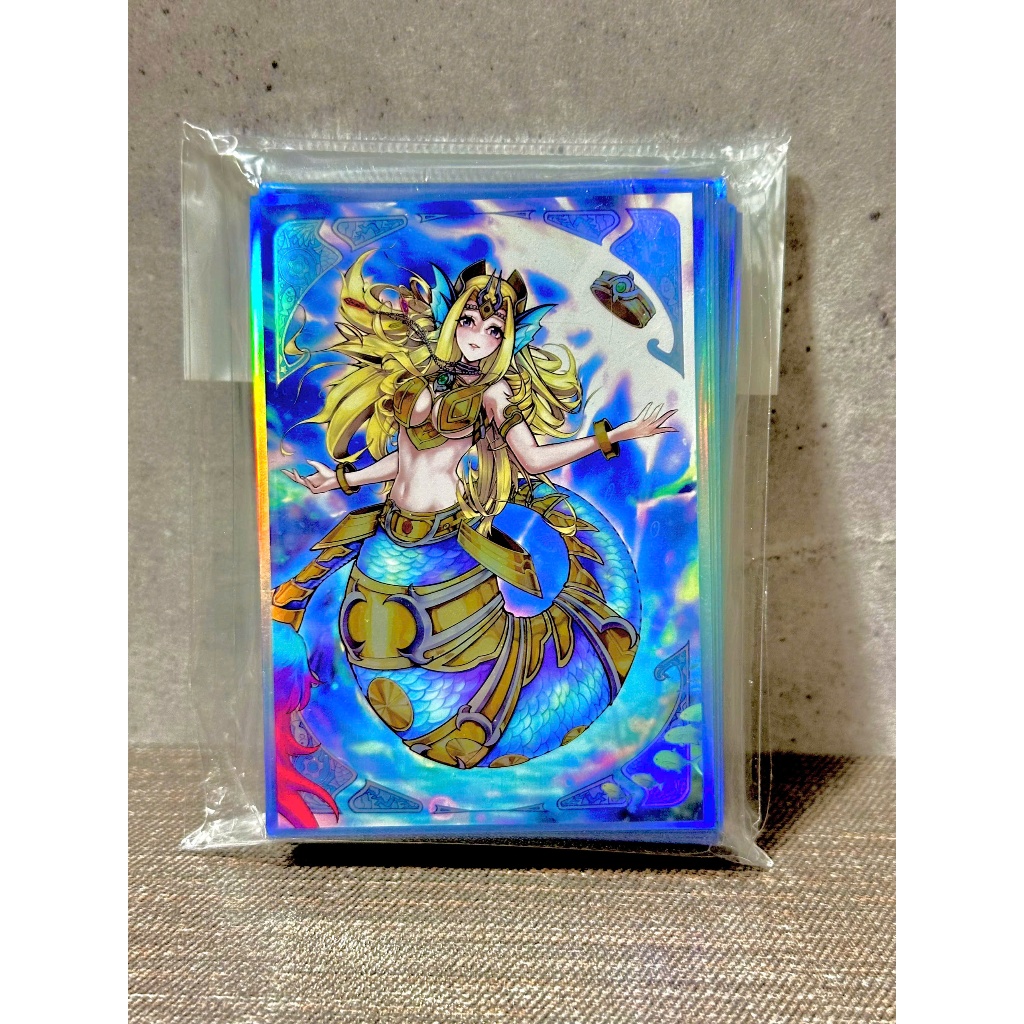 Bọc bài Yugioh Mermaid  Card Sleeves - 50 cái - Kích thước 63x90 mm