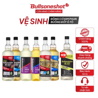  Bullsoneshot – Dung Dịch Vệ Sinh Động Cơ Công Nghệ Hàn Quốc Được Chứng Nhận TUV & KATECH 