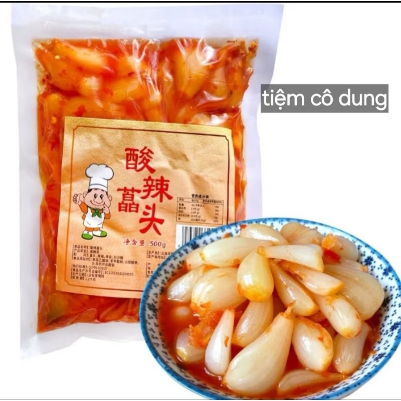 [ 500g] Củ Kiệu Muối Trung Hoa