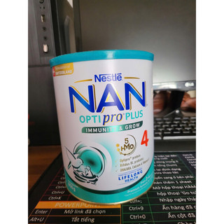 Sữa Nan OPTIPRO PLUS 4 800g