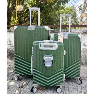 [Mẫu mới] Vali kéo du lịch nhựa dẻo, ốp góc si inox, CÓ MÓC TREO ĐỒ, CÓ KHAY ĐỂ LY NƯỚC,. tặng túi đựng giày.