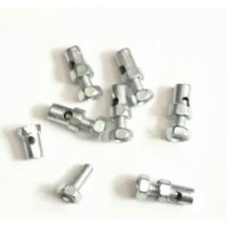 Ốc siết cáp xe đạp lổ 2ly - 10con