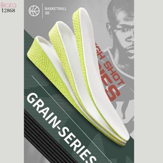 Đế lót giày tăng chiều cao,lót hấp thụ sốc đàn hồi ,thoáng khí thấm hút mồ hôi Nam Nữ 12865