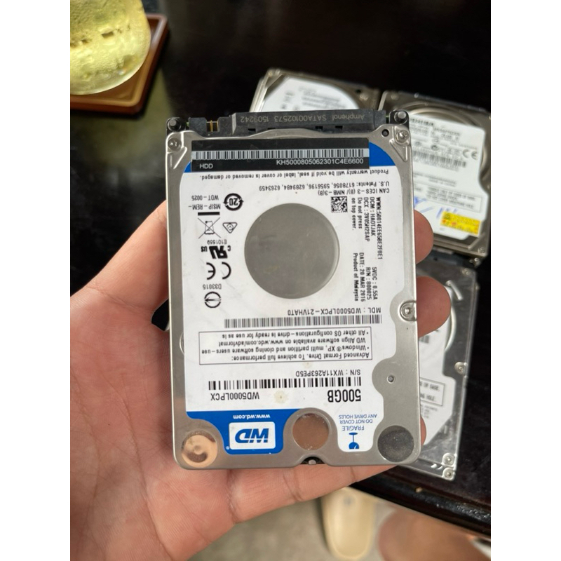 Ổ cứng Hdd Laptop 1Tb, 500gb sata 2.5 tháo máy sức khoẻ 100% bảo hành 12 tháng