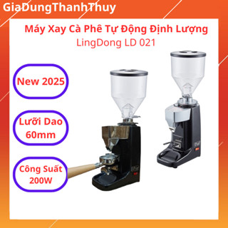 Máy Xay Cà Phê Tự Động  LD021, Máy Xay Cafe 021 Đổi Phễu Tuỳ Ý