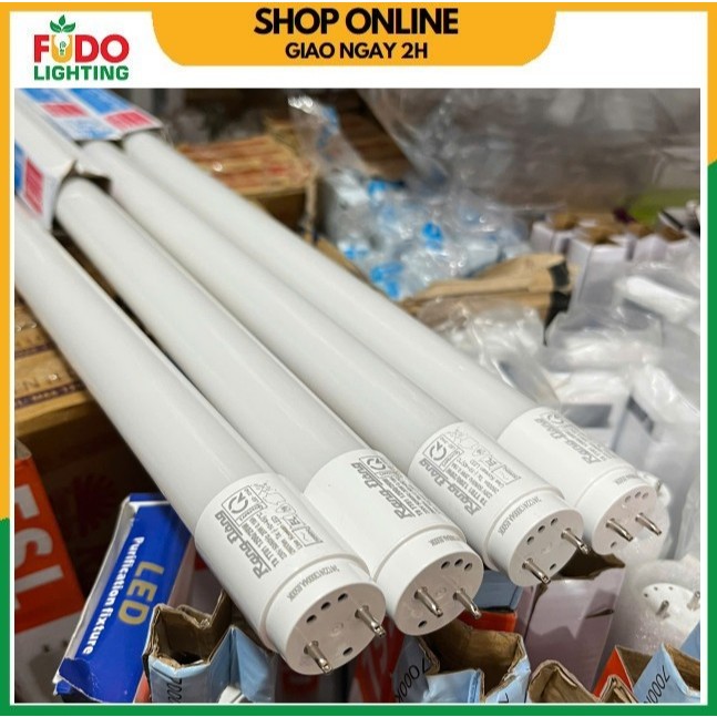 Bóng đèn LED Tuýp Rạng Đông T8 1.2m công suất 20W thủy tinh, hàng chính hãng