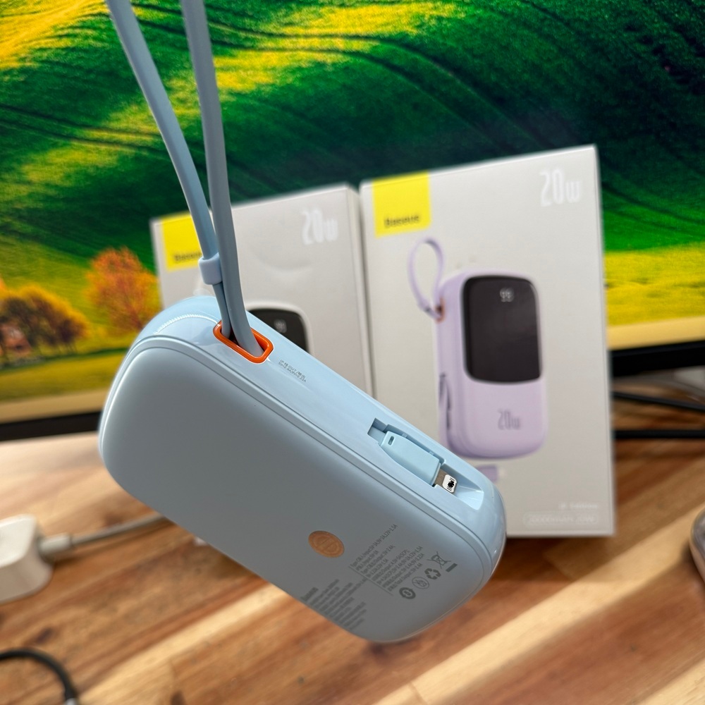 Sạc dự phòng 20000mAh 20W Baseus Qpow Pro Digital Display Fast Charge Power Bank (PPQD2-20i) -Bảo Hành 6 tháng | BigBuy360 - bigbuy360.vn