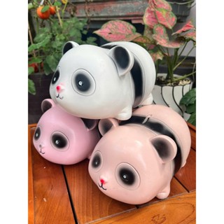 Ống Tiết Kiệm GẤU TRÚC Panda 25*15*15cm/LỖ NGANG, lợn đất tiết kiệm, quà tặng trang trí/ Heo đất nhà Xoài