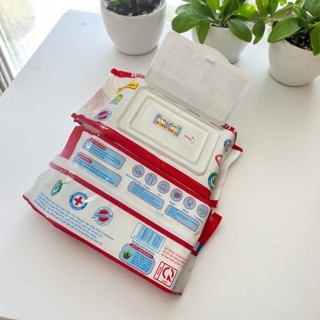  Khăn Giấy Ướt Phú Đạt 100 Tờ 