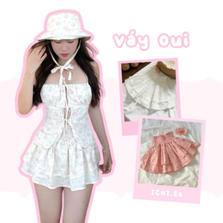Chân váy Oui - Chân váy xoè 2 tầng - ICHI.SG