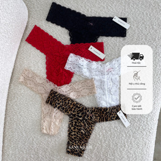 Quần lót nữ thiết kế ren chữ T 01 - ALINE - Thiết kế by Sanvajulie