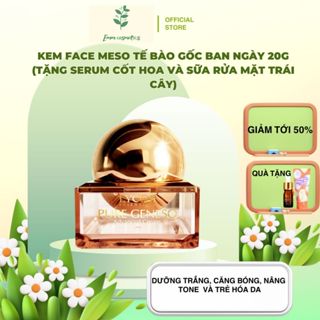 Kem Dưỡng Da Mờ Nhăn LYCOS, Kem Face Meso Tế Bào Gốc Sáng Mịn Nâng Tone Da Căng Bóng - Tặng Kèm 1 Serum Và 1 Sữa Rửa Mặt