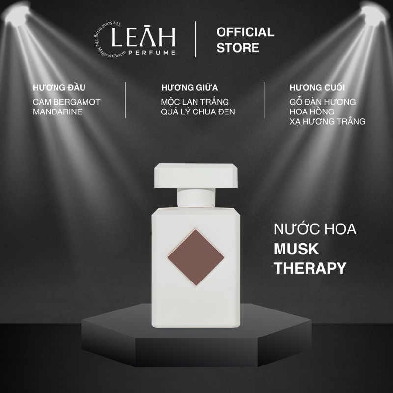 [LEAH] Nước Hoa Unisex Musk Therapy chiết 10/20ml