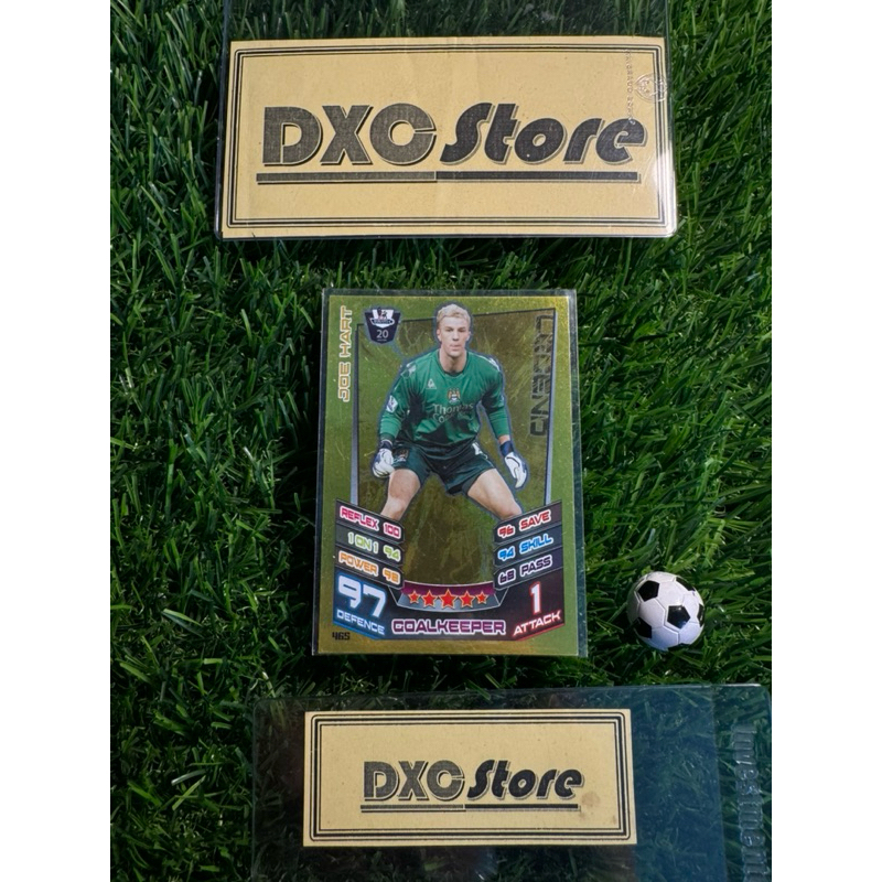 [ CHÍNH HÃNG ] - LEGEND - TOPPS MATCH ATTAX 2012/2013 - JOE HART (MANCHESTER CITY)