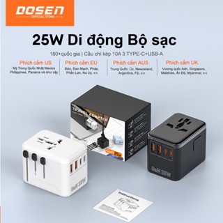 Củ sạc nhanh Dosen PD 25W GaN thích hợp cho i15 14 13 12 pro max SAMSUNG Bộ chuyển đổi phổ quát