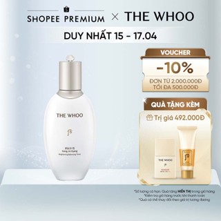 [THE WHOO OFFICIAL] Nước cân bằng dưỡng sáng da THE WHOO Gong Jin Hyang Brightening Balancing Toner 150ml