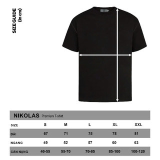 Áo thun Unisex Nikolas DRAGONFLY TEE