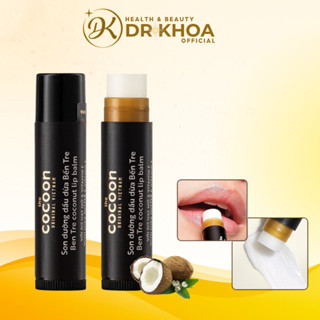 Son Dưỡng Môi Dầu Dừa Bến Tre Cocoon Coconut Lip Balm Thỏi 5g