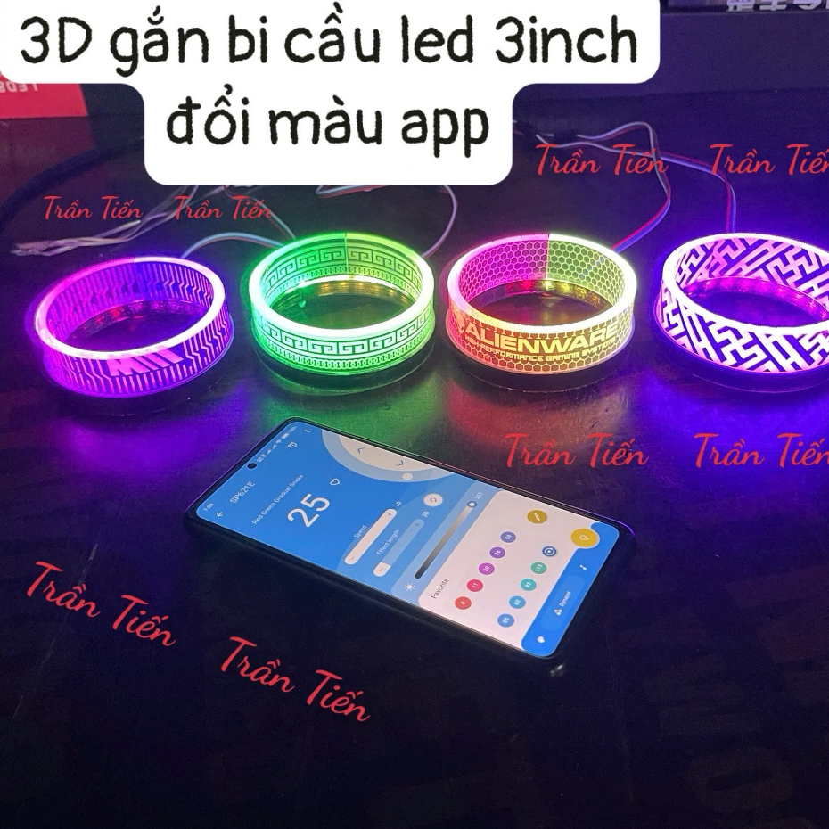 Vòng Thiên Thần 3D gắn Bi led Kenzo S500pro S600pro