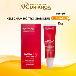 Kem Dưỡng Giảm Mụn Thâm Biotrade Active Cream Không Chai Nhân Mụn 15ml