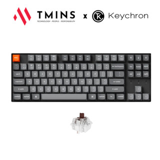 Bàn phím cơ không dây Keychron K8 Max QMK Led Trắng - hàng chính hãng