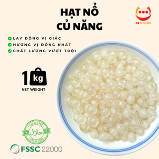 THẠCH NỔ -  HẠT NỔ CỦ NĂNG CAO CẤP ĂN LIỀN 1KG | THẠCH NỔ TOPPING TRÀ SỮA TRÀ TRÁI CÂY MẬT ONG HẠT THỦY TINH VGS