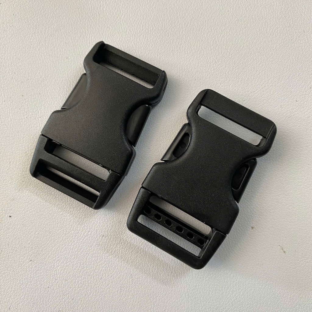 Khóa bóp bảng 2f5 cm chất liệu nhựa ABS cao cấp loại xịn