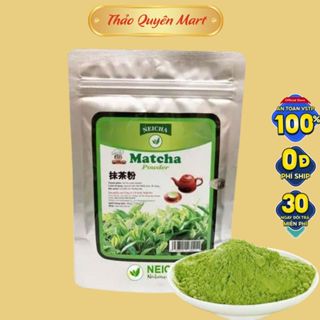 TÚI LỚN 500gr Bột Trà Xanh Matcha Neicha Nguyên Chất 500g, Bột Matcha bột trà xanh mũ trắng Neicha