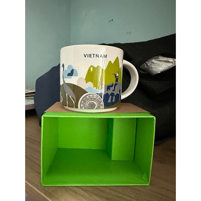 Ly sứ Starbucks Vietnam Been There Mug 14oz