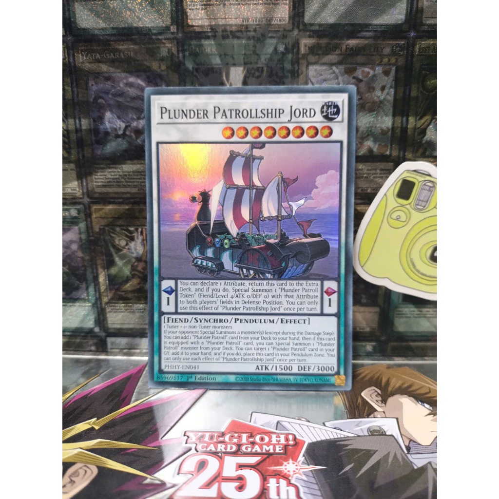 [ Đỗ Lạc Yugioh ] Thẻ Bài Mint90 Yugioh Pen Plunder Patrollship Jord - Super
