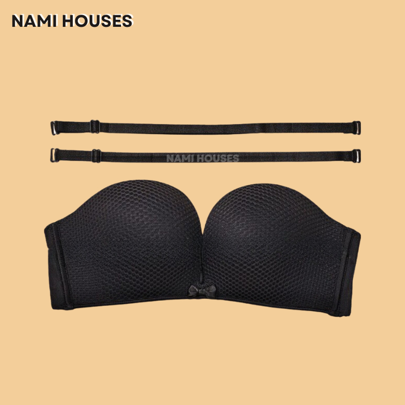 Áo lót cúp ngực chống tuột không gọng mút dày, vét ôm nâng đỡ ngực tốt K18 Cao Cấp